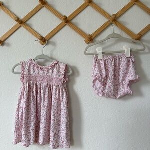 Kissy Kissy Pink Floral Dress Set
